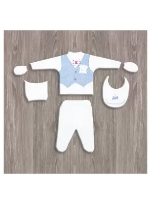 Flexi Baby Erkek 5'li Hastane Çıkış Seti - 2