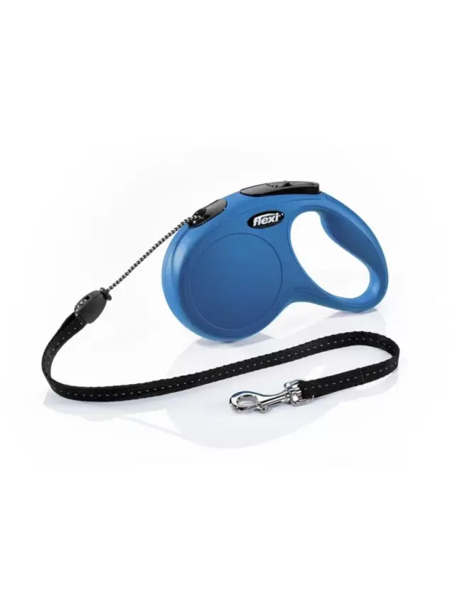 Flexi Classic Medium 25 Kg A Kadar Köpekler İçin 5 Metre Lacivert Otomatik Gezdirme - 1