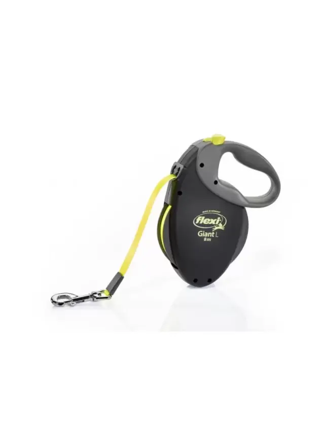 Flexi Giant Large Neon 8 Metre 50 Kg A Kadar Köpekler İçin Otomatik Gezdirme - 1