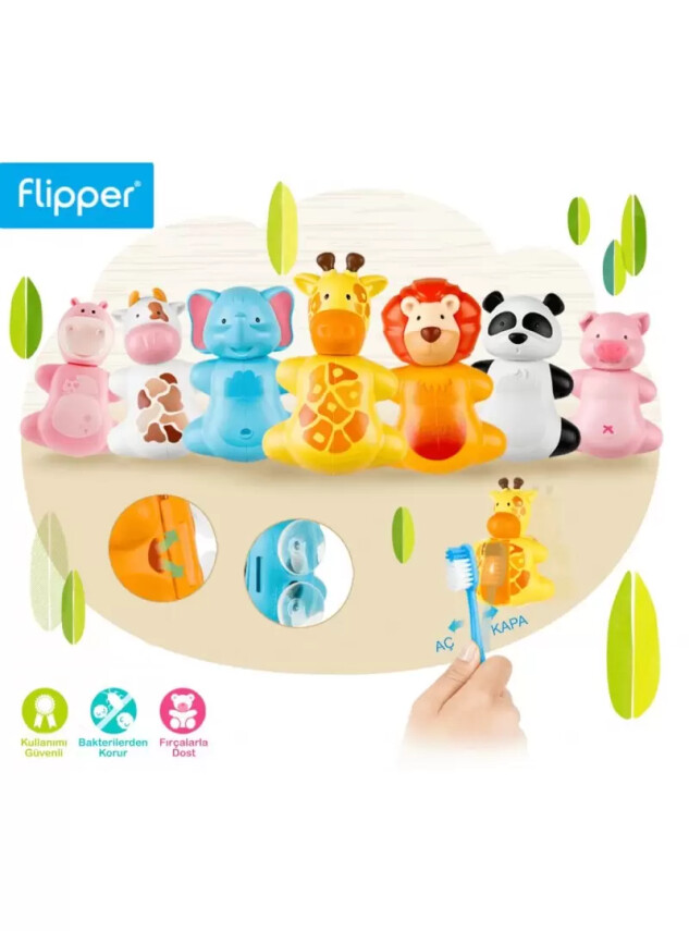 Flipper Diş Fırçası Hijyenik Saklama Kabı - Flipper