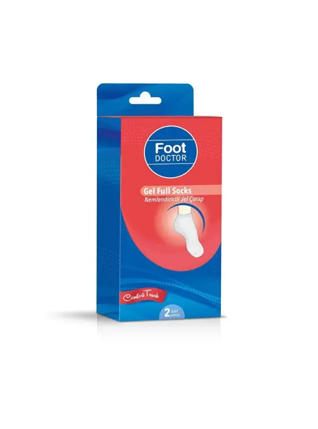Foot Doctor Nemlendiricili Jel Çorap 2 Adet - 1