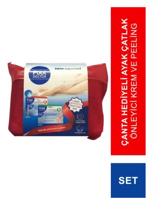 Foot Doctor S.O.S Topuk Çatlak Kremi + Peeling Ayak Kremi Set - Foot Doctor