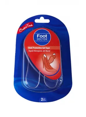 Foot Doctor Topuk Koruyucu Jel Bant 2 Adet ( FD.0025 ) - Foot Doctor