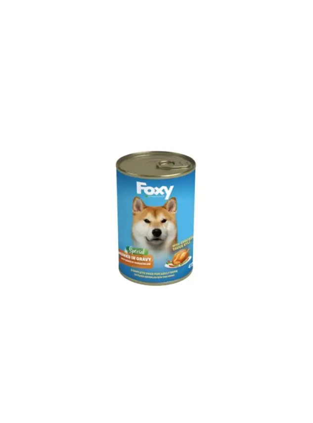Foxy Gravy Soslu Tavuk Etli Köpek Konservesi 415 Gr - 1