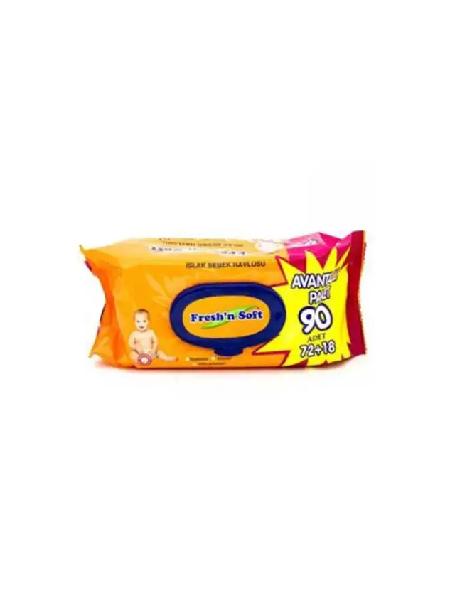 Fresh'n Soft Classic Islak Havlu 90 Adet - 1