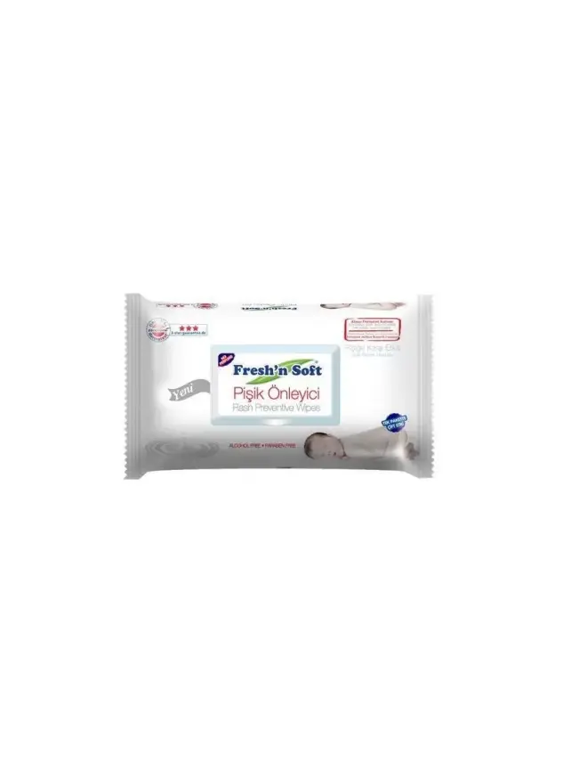 Fresh'n Soft Pişik Önleyici Islak Bebek Havlusu - 1