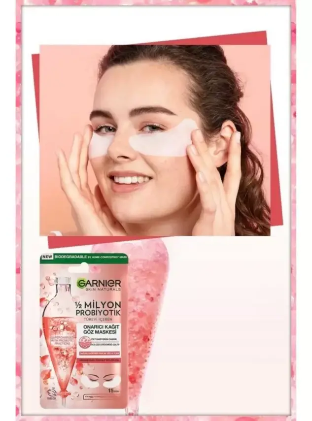 Garnier 1/2 Milyon Probiyotik Türevi Içeren Onarıcı Kağıt Göz Maskesi 6 gr - 3