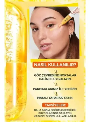 Garnier C Vitamini Parlak Aydınlatıcı Göz Kremi 15 ml - 4