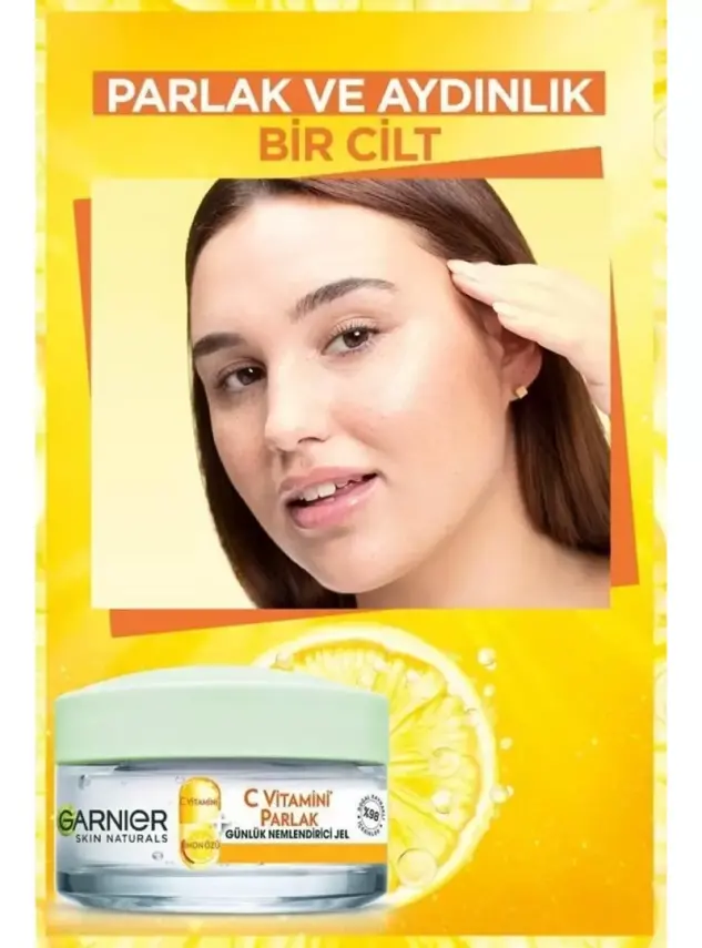Garnier C Vitamini Parlak Günlük Nemlendirici Jel 50 ml - 3