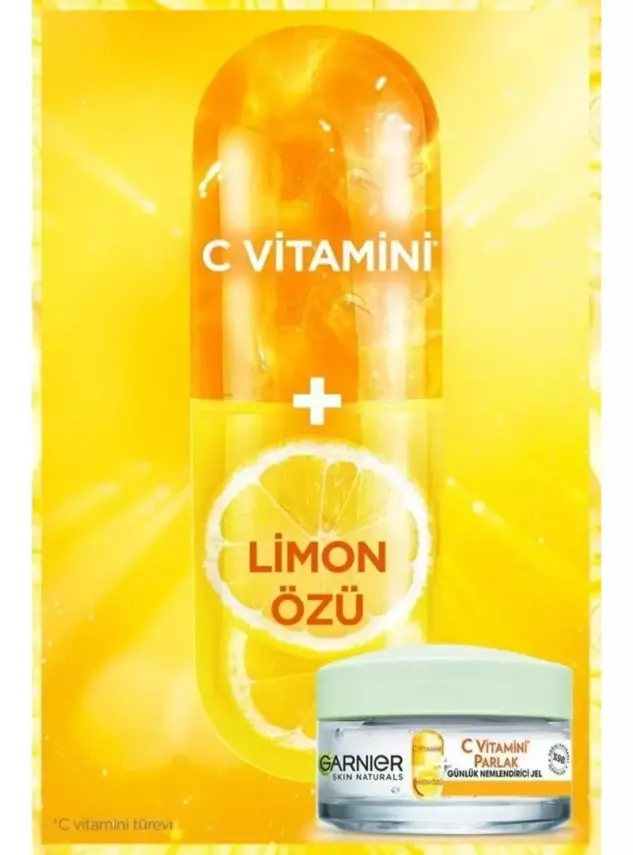 Garnier C Vitamini Parlak Günlük Nemlendirici Jel 50 ml - 4
