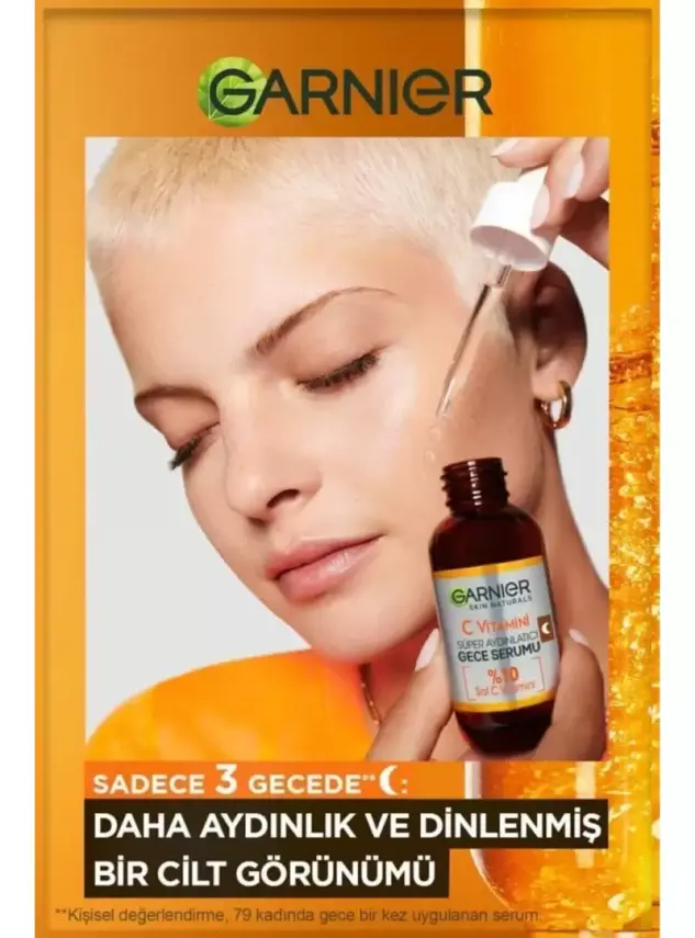 Garnier C Vitamini Süper Aydınlatıcı Gece Serumu 30 ml - 2
