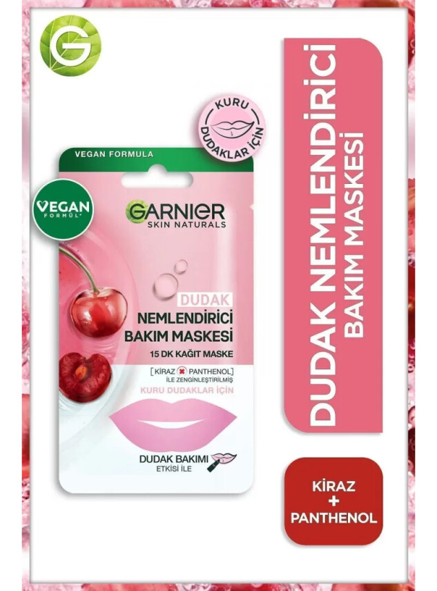 Garnier Dudak Nemlendirici Bakım Maskesi - Garnier