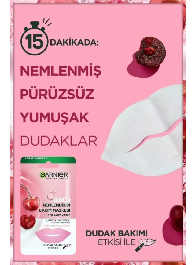 Garnier Dudak Nemlendirici Bakım Maskesi - 2