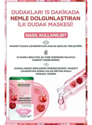 Garnier Dudak Nemlendirici Bakım Maskesi - 4