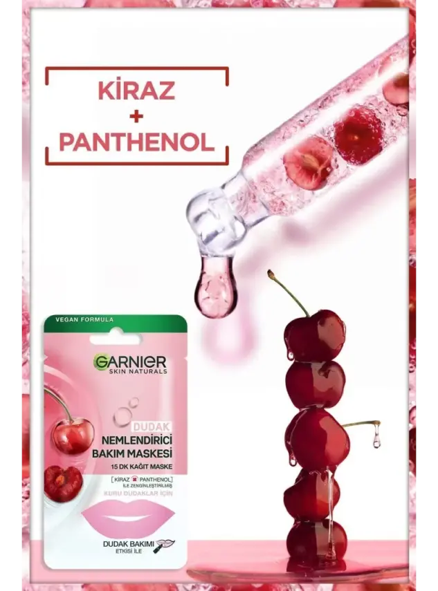 Garnier Dudak Nemlendirici Bakım Maskesi - 5