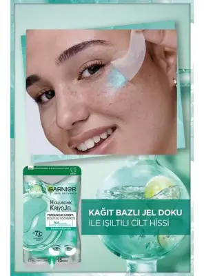 Garnier Hyaluronik Kriyojel Yorgunluk Karşıtı Soğutucu Göz Maskesi 5 gr - 3