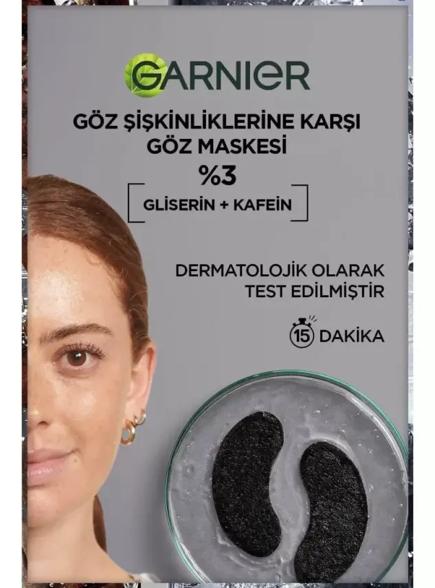 Garnier Kömür&Caffein Göz Maskesi 5gr - 2