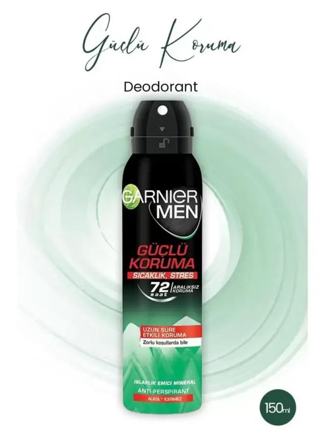 Garnier Men Güçlü Koruma Sprey Deodorant 150 ml - 2