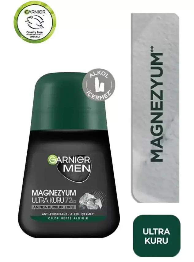 Garnier Men Magnezyum Roll-on Deodorant 50 ml - 1