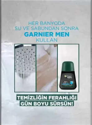 Garnier Men Saf ve Temiz Roll-on Deodorant 50 ml - 2
