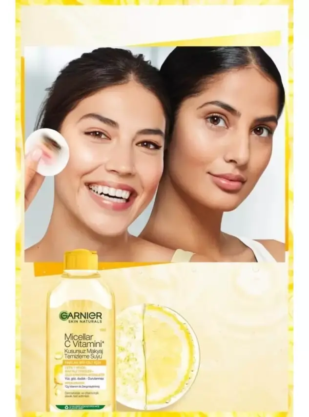 Garnier Micellar C Vitamini Kusursuz Makyaj Temizleme Suyu 400 ml - 2