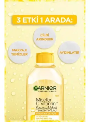 Garnier Micellar C Vitamini Kusursuz Makyaj Temizleme Suyu 400 ml - 3