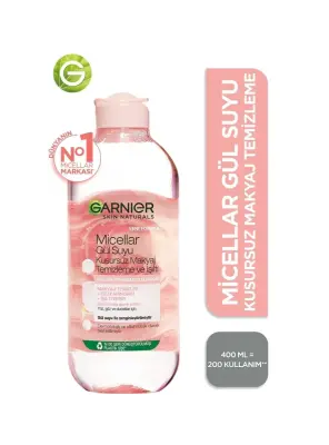 Garnier Micellar Gül Suyu Kusursuz Makyaj Temizleme & Işıltı 400 ml - 2
