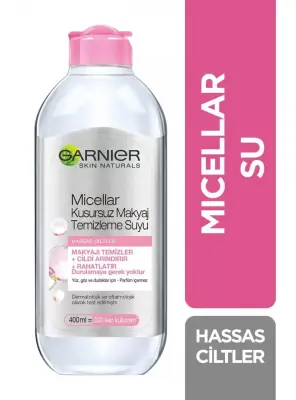 Garnier Miceller Kusursuz Makyaj Temizleme Suyu 400 ml - 1