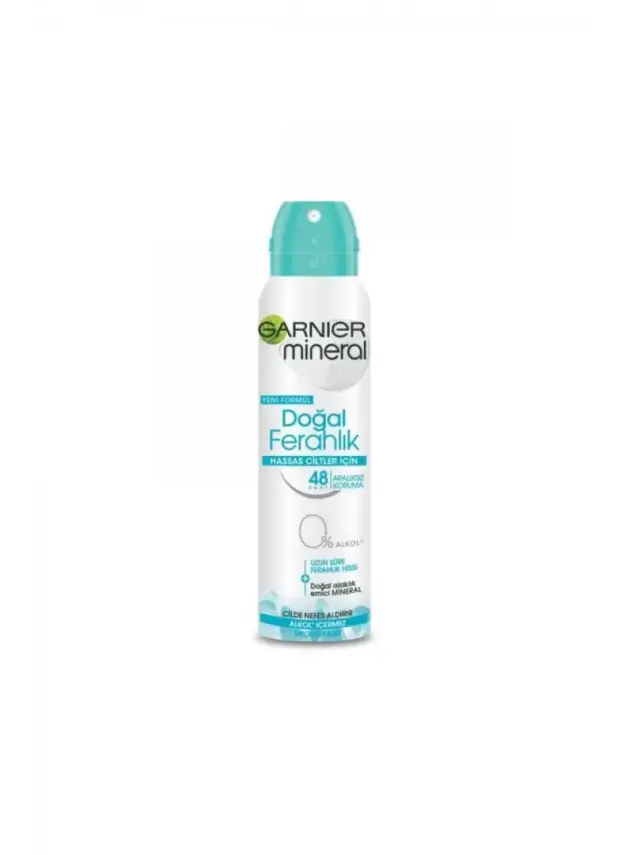 Garnier Mineral Doğal Ferahlık Spray Deodorant 150 ml - 2