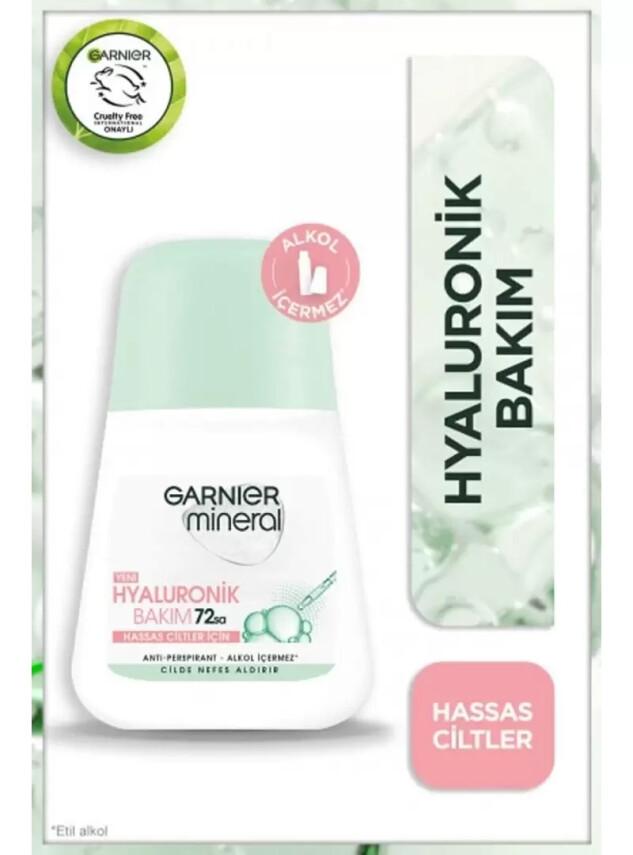Garnier Mineral Hyaluronik Bakım Roll-on Deodorant 50 ml - Garnier