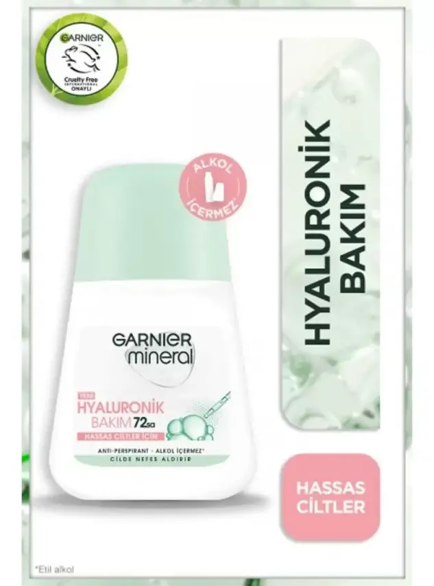 Garnier Mineral Hyaluronik Bakım Roll-on Deodorant 50 ml - 1