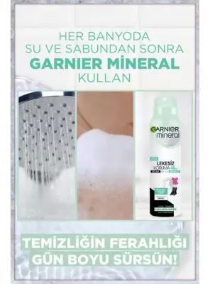 Garnier Mineral Lekesiz Koruma Ferah Koku Sprey Deodorant 150 ml - 3