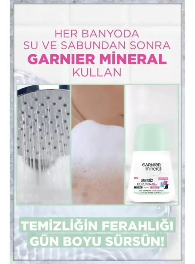 Garnier Mineral Lekesiz Koruma Roll-On Deodorant 50 ml - 3
