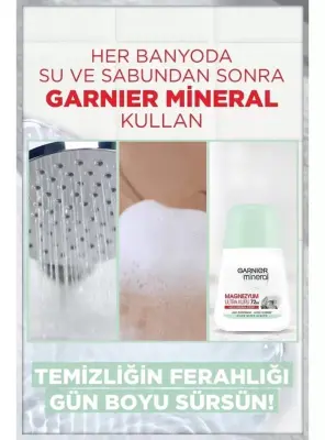 Garnier Mineral Magnezyum Ultra Kuru Roll-on 50 ml - 3