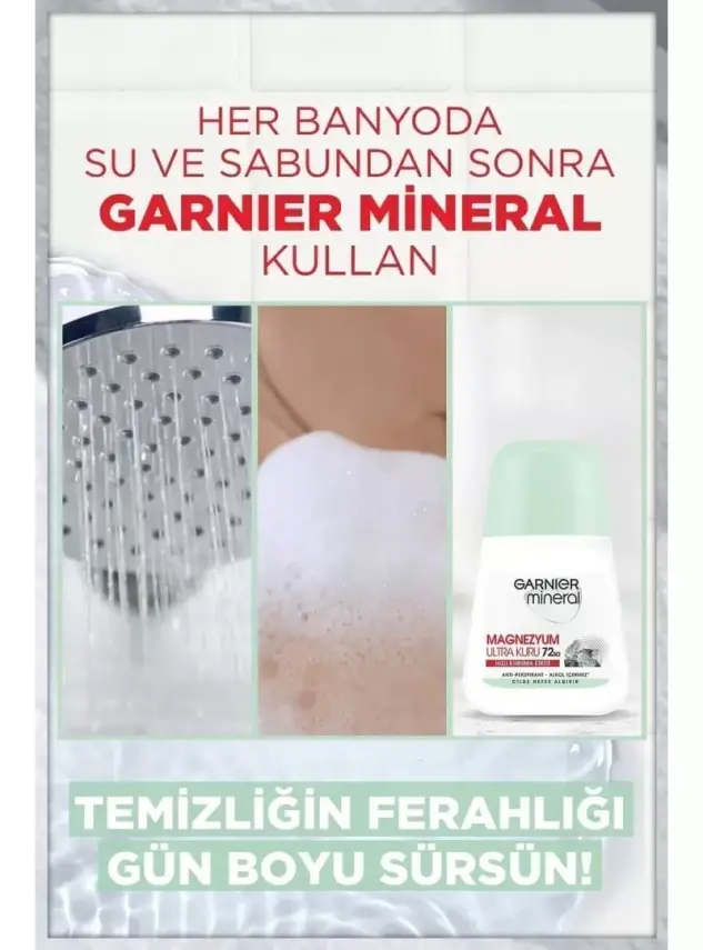 Garnier Mineral Magnezyum Ultra Kuru Roll-on 50 ml - 3