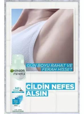 Garnier Mineral Saf&Temiz Sprey Deodorant 150 ml - 2