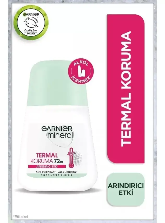 Garnier Mineral Termal Koruma Roll-On Deodorant 50 ml - 1