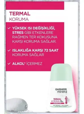Garnier Mineral Termal Koruma Roll-On Deodorant 50 ml - 2