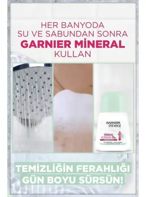 Garnier Mineral Termal Koruma Roll-On Deodorant 50 ml - 3