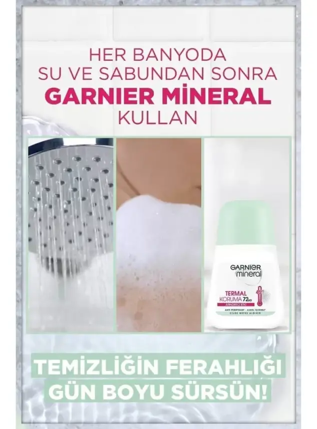 Garnier Mineral Termal Koruma Roll-On Deodorant 50 ml - 3