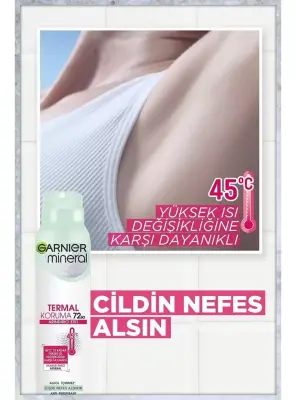 Garnier Mineral Termal Koruma Sprey Deodorant 150 ml - 2