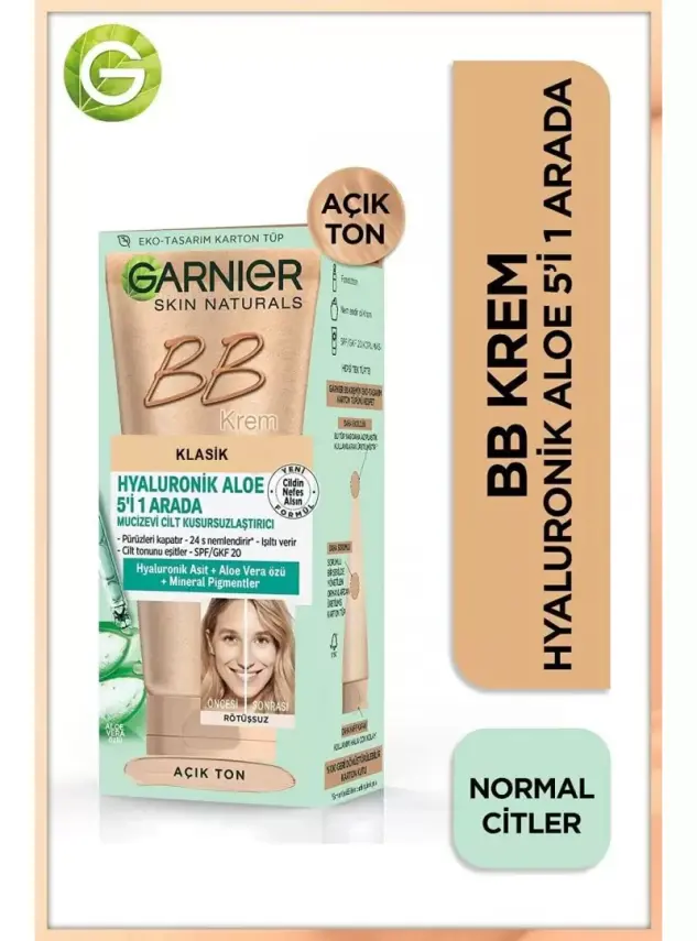 Garnier Mucizevi Cilt Kusursuzlaştırıcı BB Krem - Açık Ton - Spf15 50 ml - 2