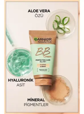Garnier Mucizevi Cilt Kusursuzlaştırıcı BB Krem - Açık Ton - Spf15 50 ml - 3