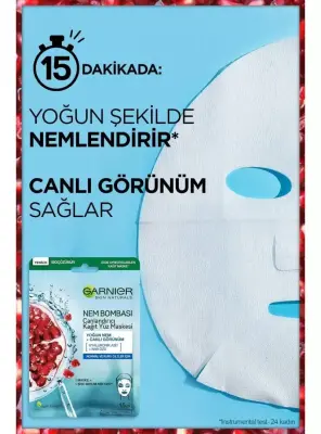 Garnier Nem Bombası Canlandırıcı Kağıt Maske 28 gr - 2