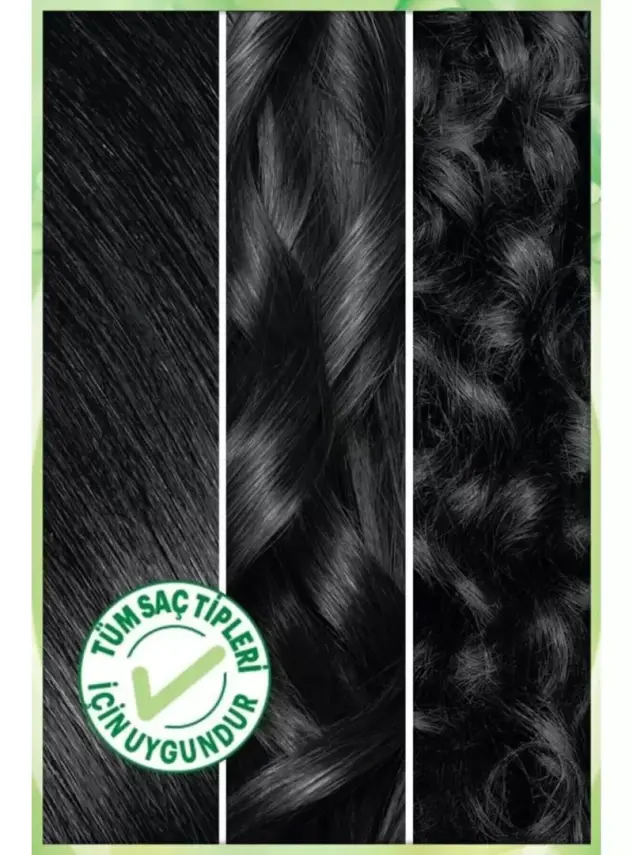 Garnier Nutrisse Ultra Creme 1 Siyah Yoğun Besleyici Kalıcı Krem Boya - 3