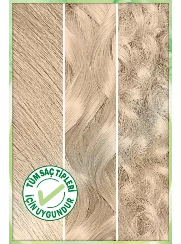 Garnier Nutrisse Yoğun Besleyici Kalıcı Krem Saç Boyası 10.1A Ekstra Açık Küllü Sarı - 3