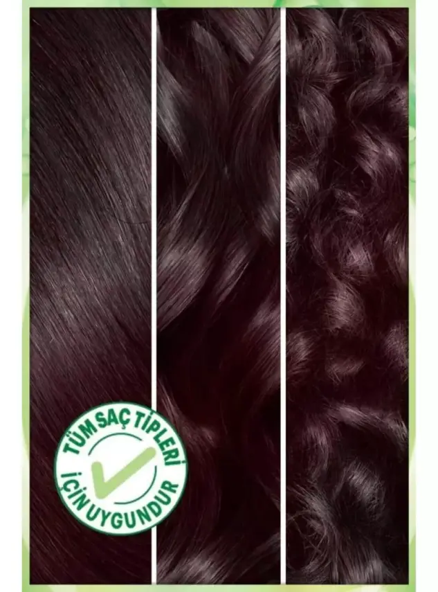 Garnier Nutrisse Yoğun Besleyici Kalıcı Krem Saç Boyası 3.23 Koyu Kestane - 3