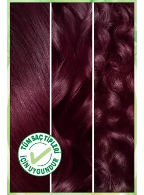 Garnier Nutrisse Yoğun Besleyici Kalıcı Krem Saç Boyası 3.6 Koyu Kızıl Kahve - 3