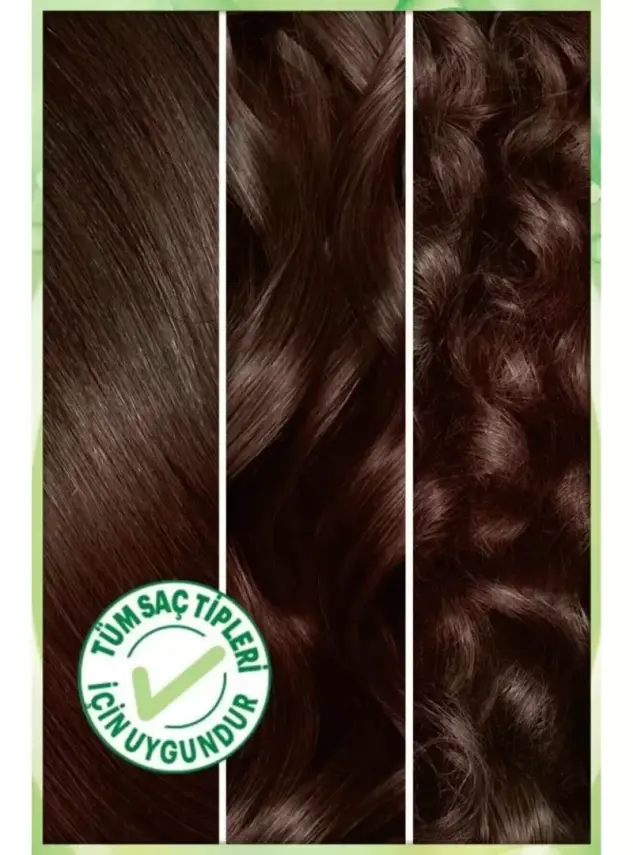 Garnier Nutrisse Yoğun Besleyici Kalıcı Krem Saç Boyası 4 1:2 Işıltılı Kahve - 3