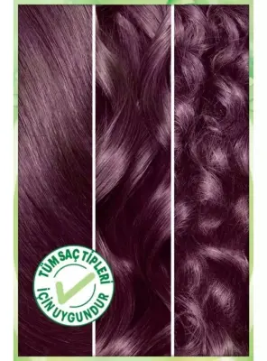 Garnier Nutrisse Yoğun Besleyici Kalıcı Krem Saç Boyası 4.26 Patlıcan Moru - 3